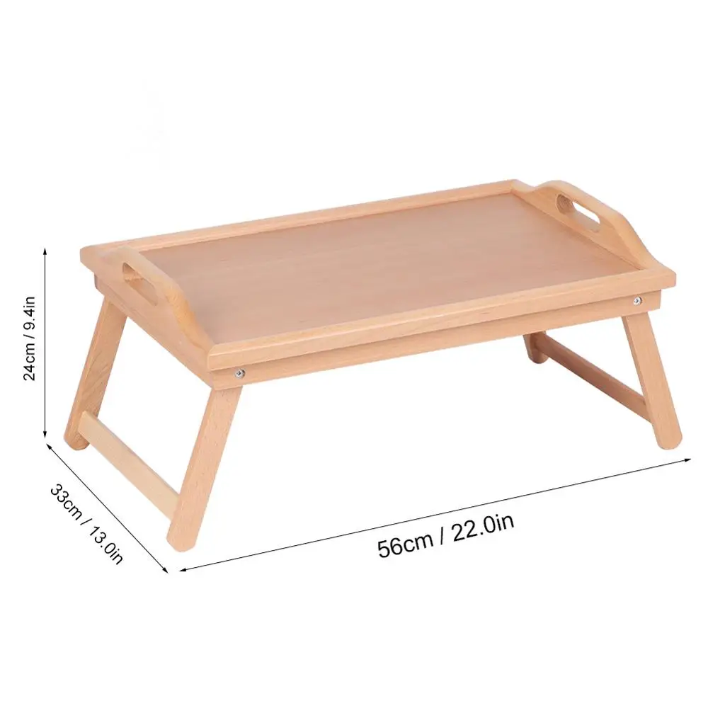 Портативная бамбуковая полка для компьютерного стола 1 шт. подставка кровати и