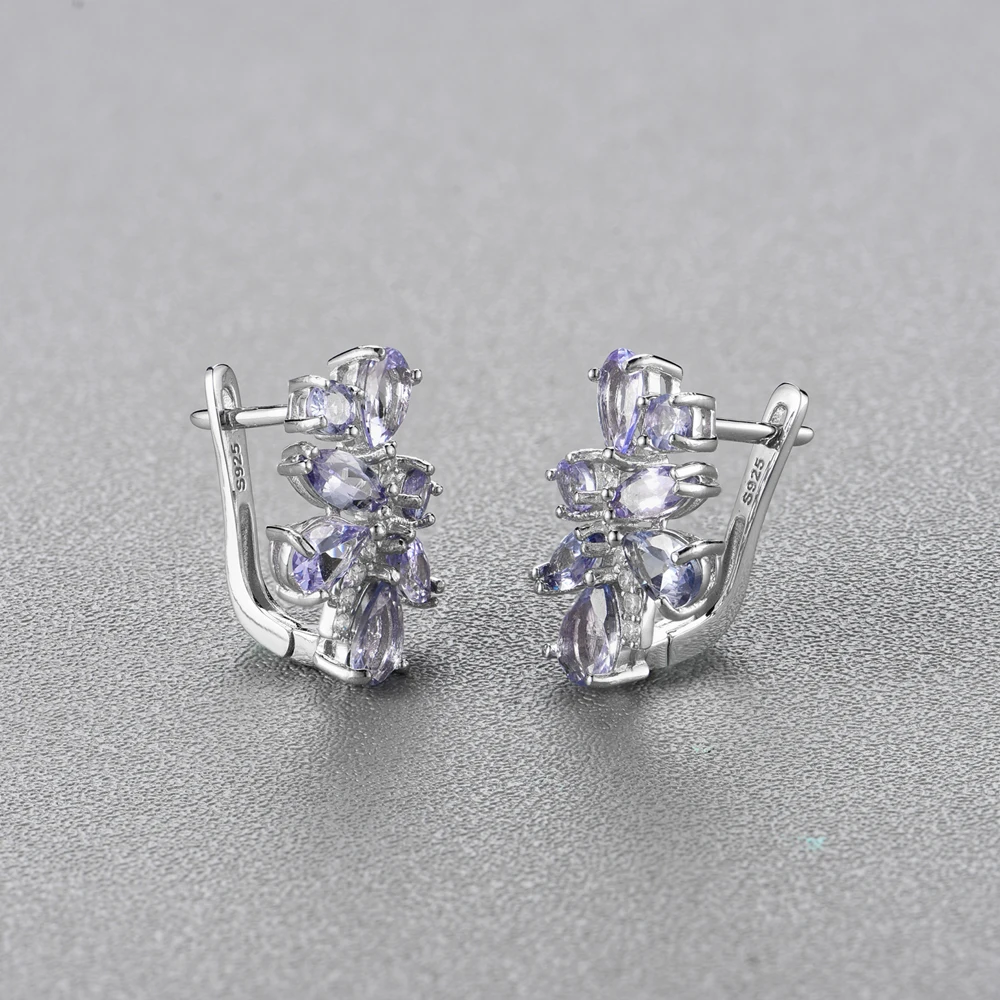 Женский ювелирный комплект из кольца и серёг серебра 925 пробы|Ювелирные наборы| |