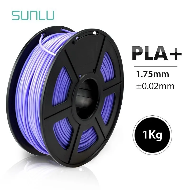 PLAPro-PP SUNLU 1,75 мм PLA+ 3D Экструдер нить 1 кг кожа с катушкой Пластик PLA плюс нить для FDM принтера 3D ручки допуск+/-0,02 мм - Цвет: PLAPro-PP