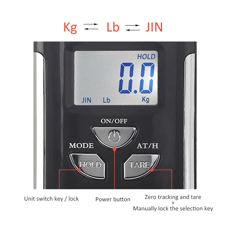 Мини-весы с подвесным краном 200 кг/100 г | Инструменты