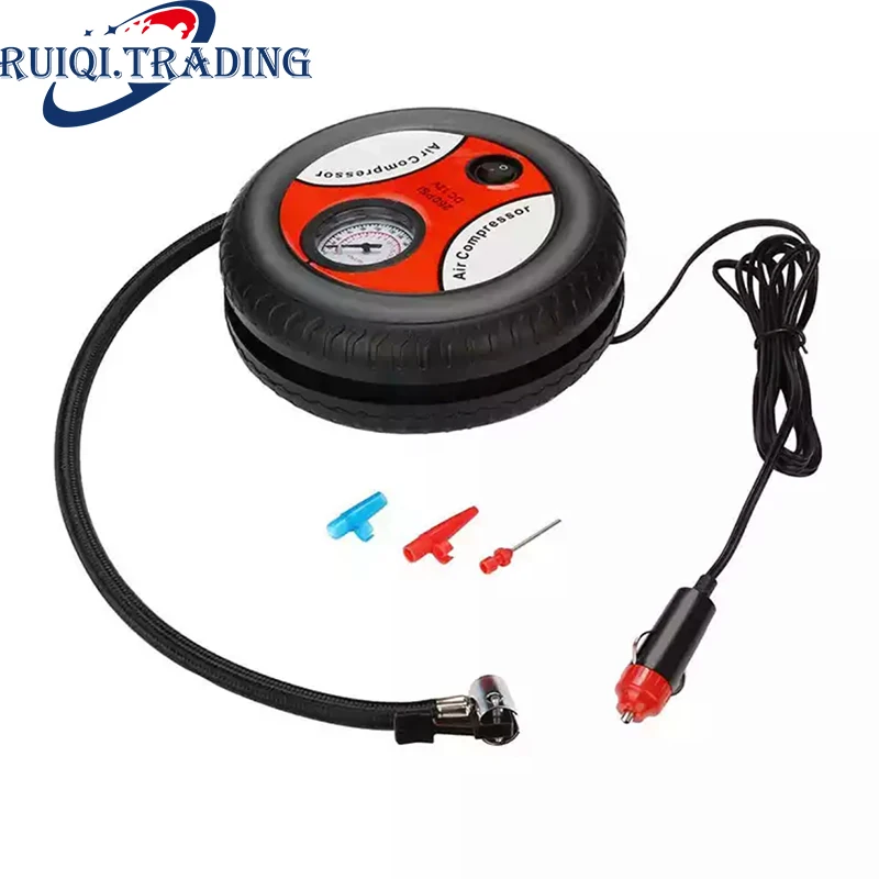 

12V Car portable digital electric tire inflator car inflator large motor cylinder 260PSI air compressor Car Accessories
