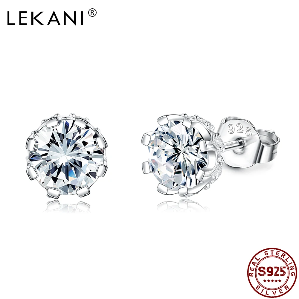 

Женские серьги-гвоздики из серебра 925 пробы, с фианитом