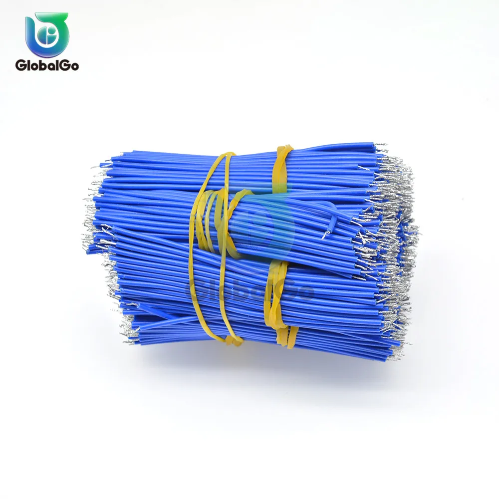 100 шт./лот 8 метров UL1007 UL 1007 22AWG провод PCB электронный кабель двойной припой Джампер