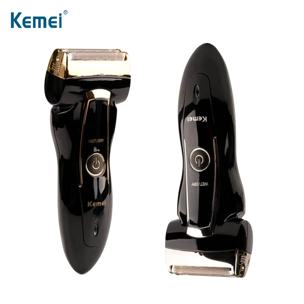 Мужская электробритва KEMEI триммер для лица бороды бритва машинка стрижки волос