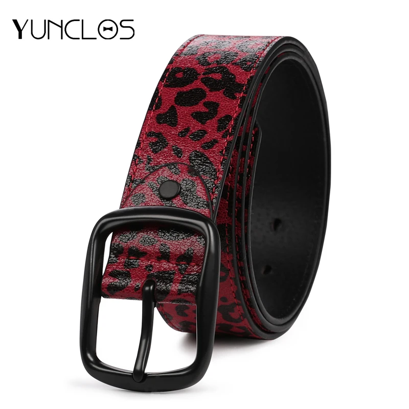 Мужской леопардовый Стиль яркий мужской повседневный ремешок для костюма