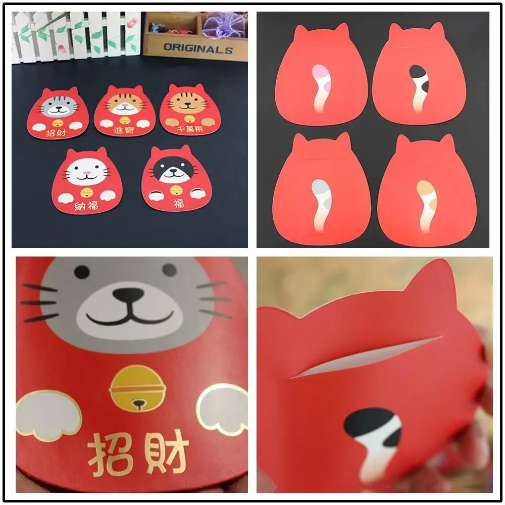 40 комплектов оригинальный красный конверт со знаками Зодиака на удачу | Дом и сад