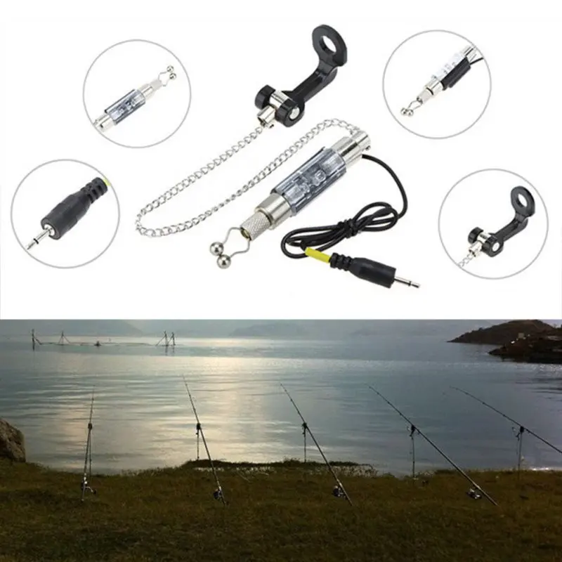 СВЕТОДИОДНЫЙ световой индикатор для ловли рыбы цепь сигнализации карпа|Коробки