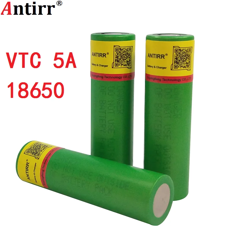 Батарея IMR для Sony US18650 VTC5A 3 6 В 18650 2600 мА · ч 30А новинка 2020 фонарь