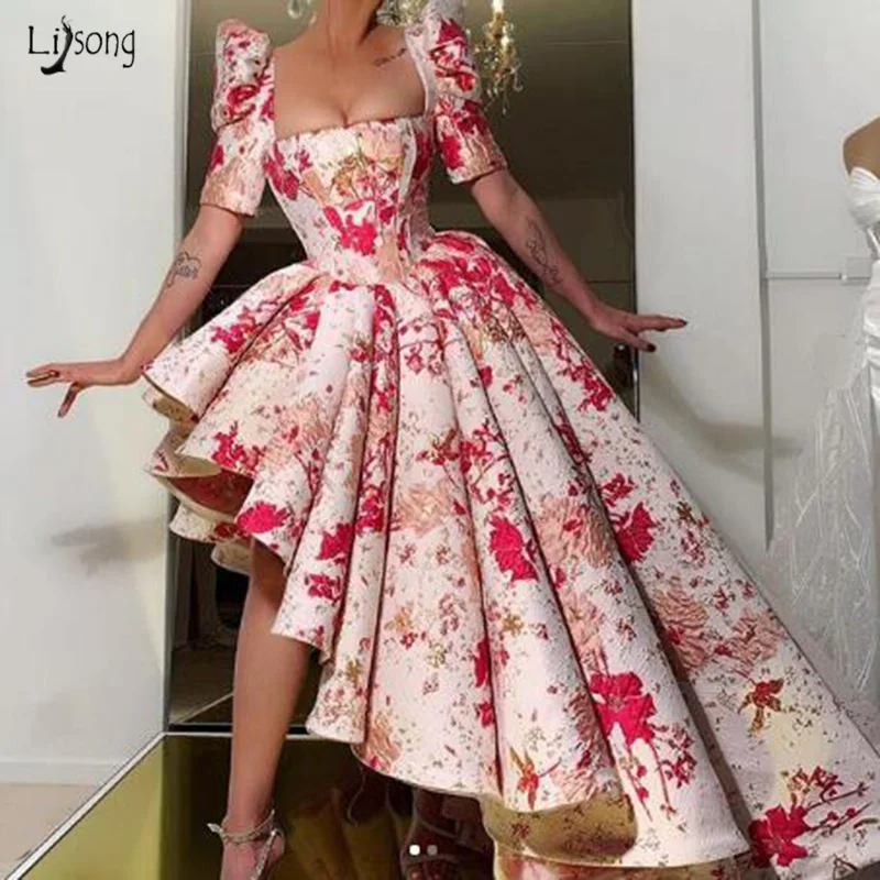 Robe De Soiree 2020 трендовые Асимметричные драпированные вечерние платья элегантные с