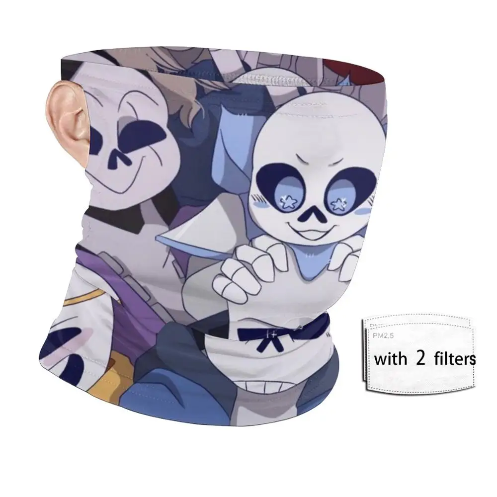 Лицевой шарф-маска Sans And с петлями для ушей | Аксессуары одежды