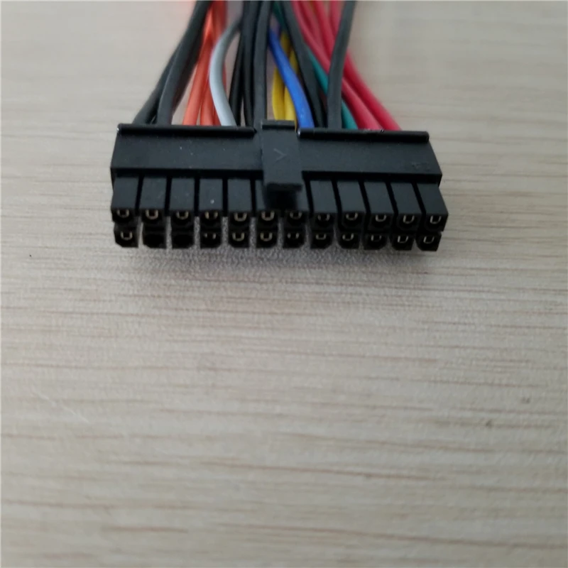 10 шт./лот новый стандарт ATX PSU 24 контактный разъем для Mini 24P внутренний адаптер