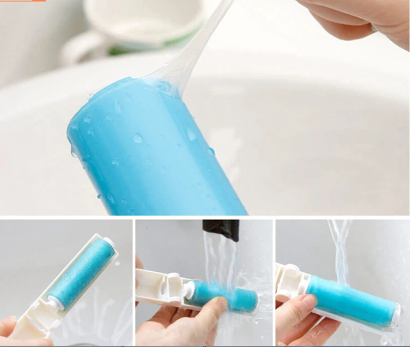 Щетка щетка для удаления ворсинок и пыли волос Одежда очистки складной моющийся