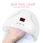 УФ-лампа для сушки гель-лака для ногтей, 36 Вт