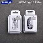 Оригинальный USB-кабель Samsung типа C, 100 см, 2 А, кабель для быстрой зарядки и передачи данных типа C для Galaxy S8, S9, S10 Plus, S10E, Note 8, 9, 10, 20, A90, A70