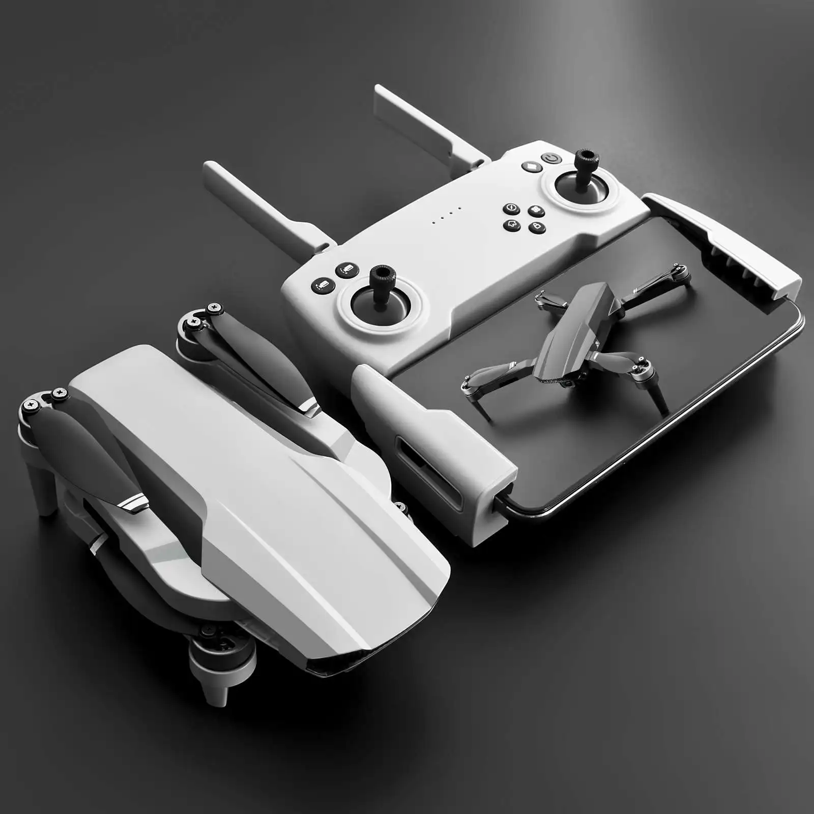 

S106 Wi-Fi FPV с HD камерой Режим высокой удержания Складная рукоятка RC обновление любительский пульт дистанционного управления Квадрокоптер RTF Д...