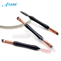 acare cosmetic tool eyebrow brush with double ended brushes convenient free cap