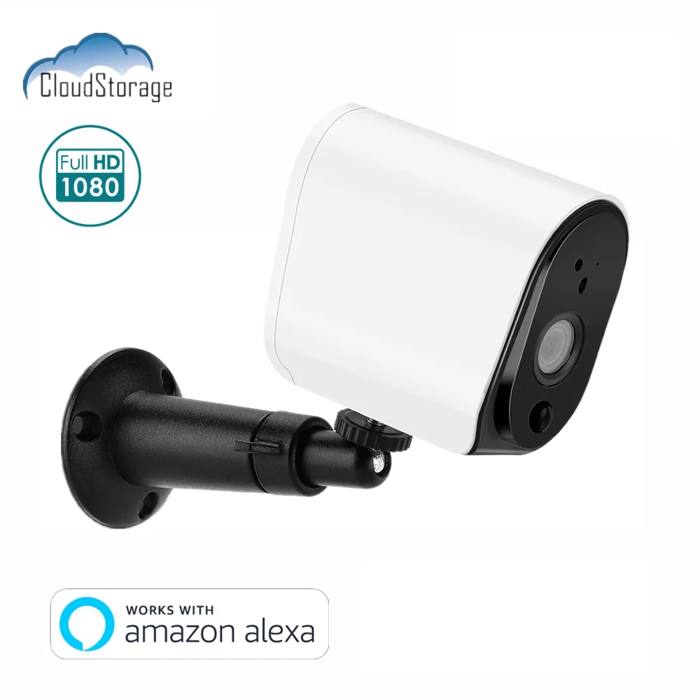 Лидер продаж маленькая беспроводная камера видеонаблюдения HD 2mp PIR с питанием от