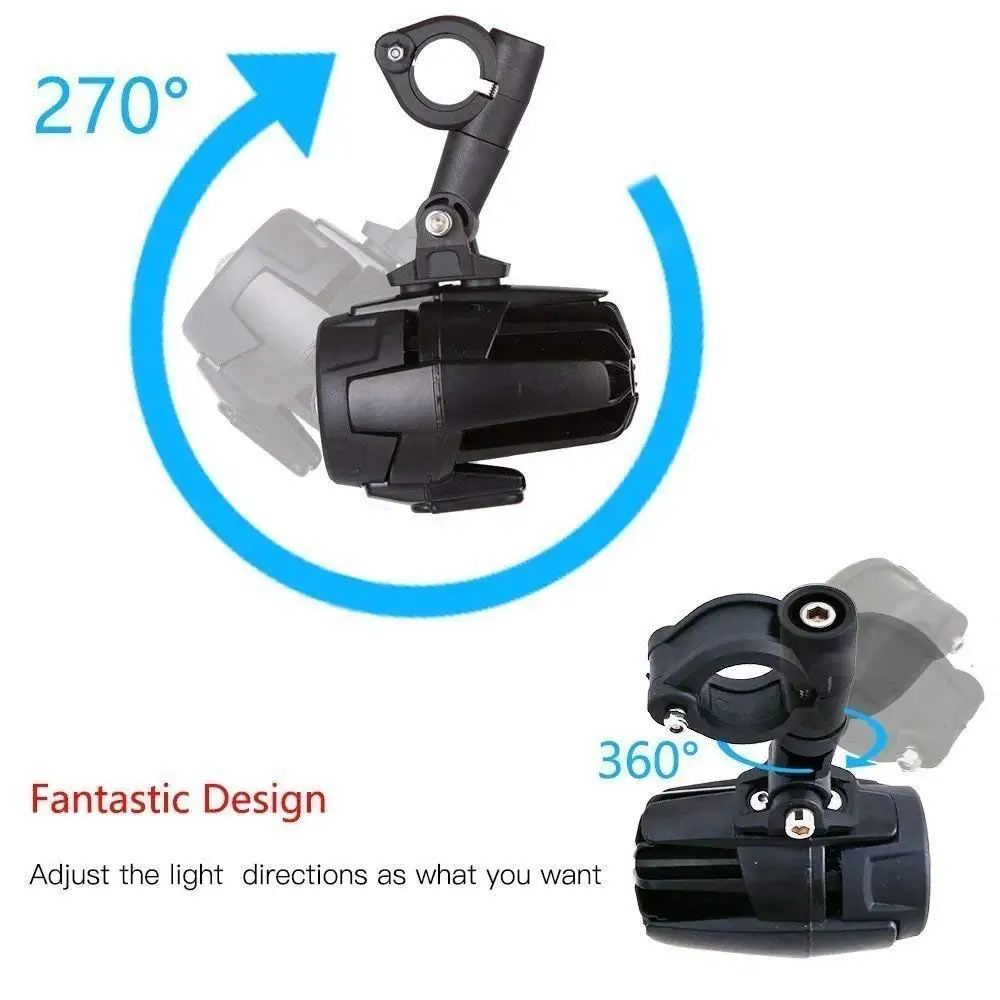 Universal 40W Motorcycle LED Auxiliary Fog Light For R1200GS/ADV/F800GS Driving Headlight |