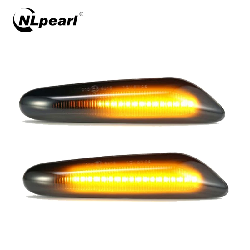 Npearl 2x автомобиль светильник в сборе динамического течет поворотники
