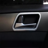welkinry car auto cover styling for hyundai sonata 2015 2016 abs chrome interior inner door cup bowl accessories sticker trim