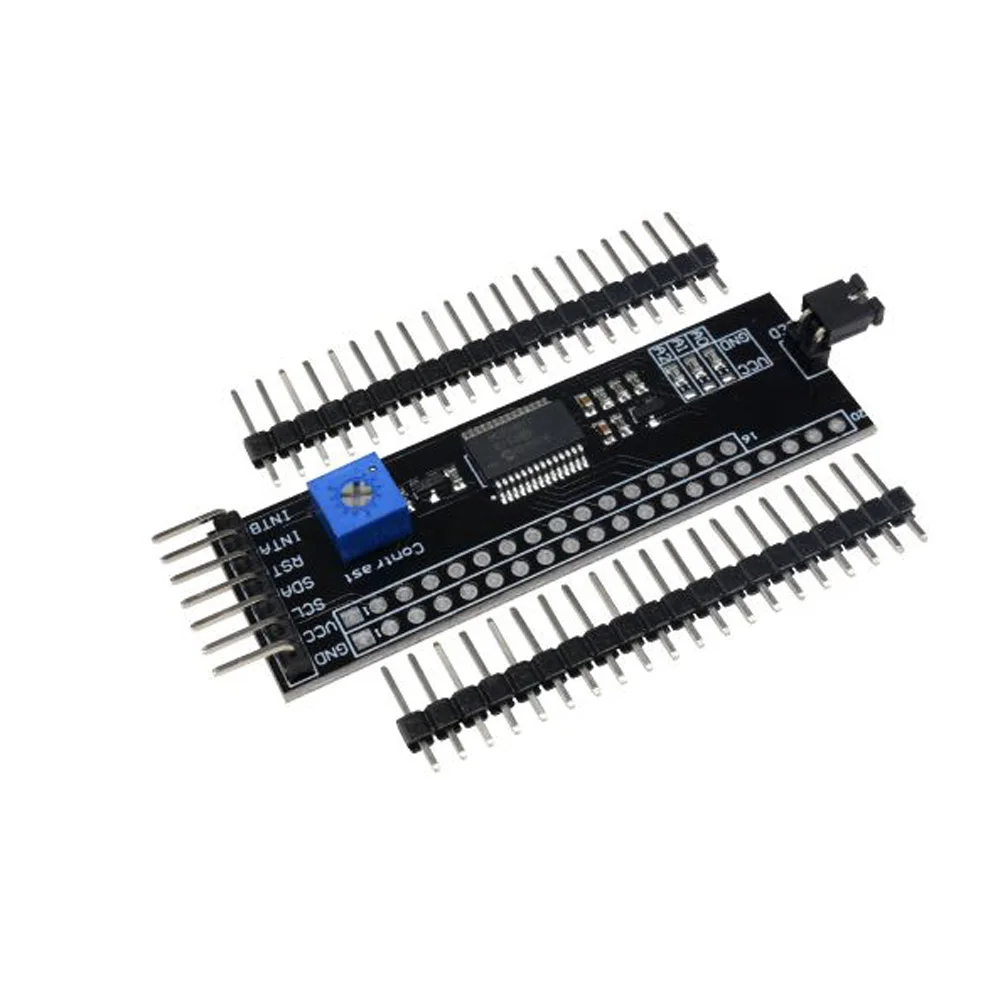 Модуль ЖК-дисплея с желтым/синим Blacklight 1602 5V LCD PCF8574T PCF8574 IIC/I2C/интерфейс 16x2 символ