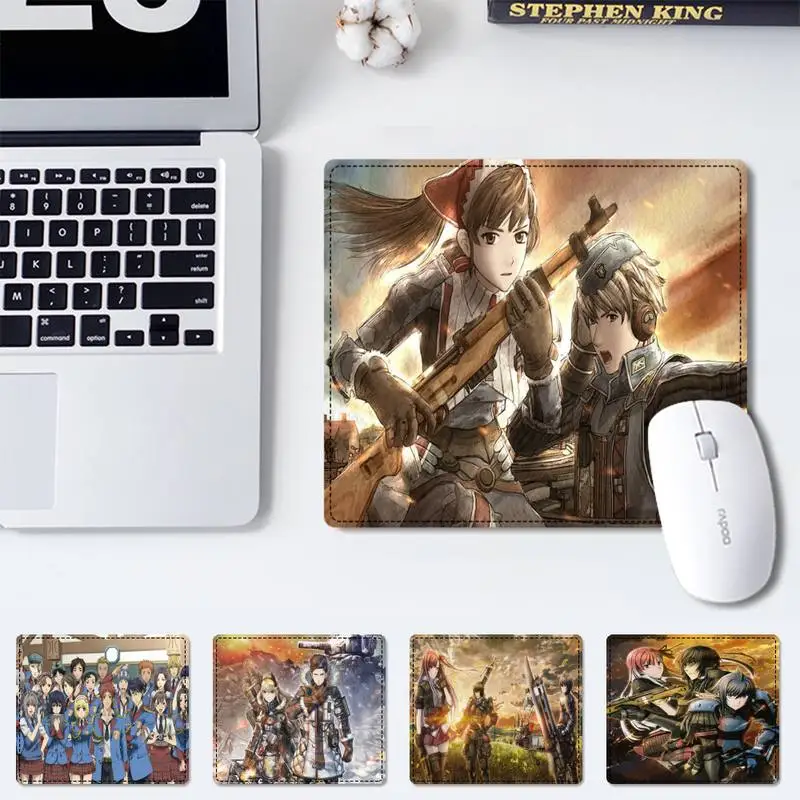 

New Products Valkyria Chronicles Mouse Pad Keyboard Mat Desk Durable Desktop Mousepad Rubber Gaming Small Mouse Pad Mouse Mat