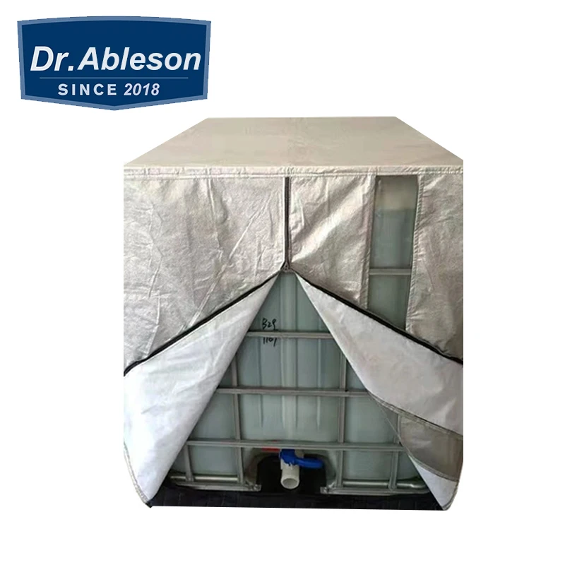 1000 литров IBC дождевой воды бак крышка контейнера Алюминий Фольга открытый