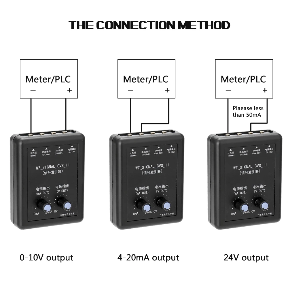 4-20mA 0-10V Signal Generator 24V Current Voltage Transmitter Source Constant Built-in lithium battery | Инструменты