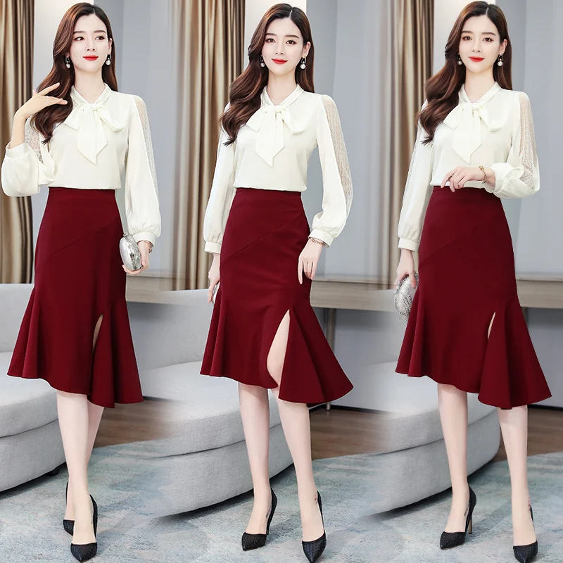 2021 Демисезонный комплект одежды из 2 предметов для женщин с длинными рукавами