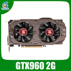 Видеокарта VEINEDA GTX 960, 2 Гб, 128 бит, GDDR5, 1140 МГц7012 МГц, для nVIDIA Geforce game GTX960, 2 Гб, Dvi