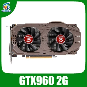 Видеокарта VEINEDA GTX 960, 2 Гб, 128 бит, GDDR5, 1140 МГц7012 МГц, для nVIDIA Geforce game GTX960, 2 Гб, Dvi