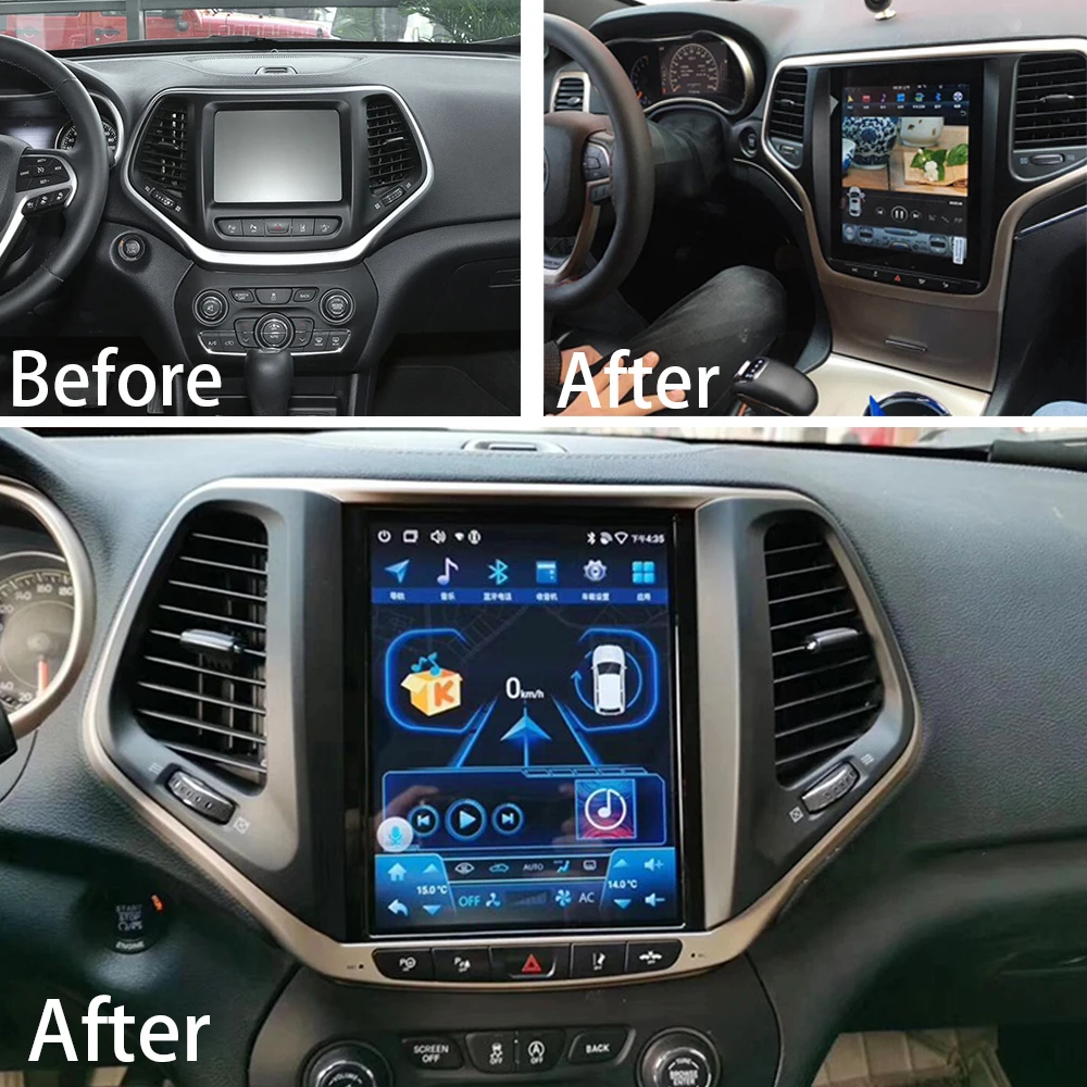 CaMultimedia Player Стерео GPS DVD радио навигация NAVI Android экран монитор для Jeep Cherokee KL 2014 ~