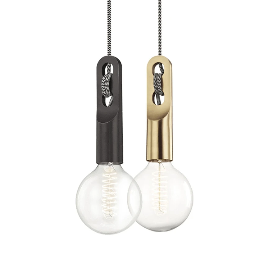 

Postmodern Minimalist Metal Pendant Lamps Dining Room Bar Bedroom Bedside Cloakroom Corridor Nordic Art Decoration Pendant Light