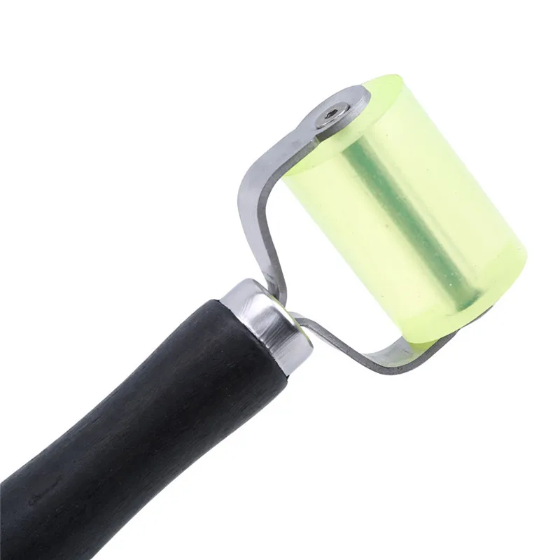 

New Audio Nstallation Rubber Auto Clear Sound Deadener Car Wooden Roller Green Compaction Roller