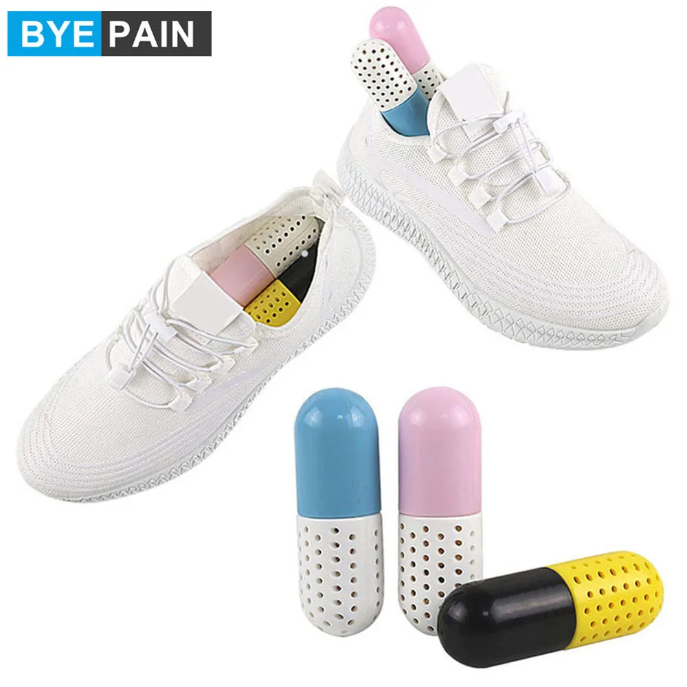 Дезодорирующие капсулы для обуви BYEPAIN 1 шт. углеродный дезодорирующий осушитель