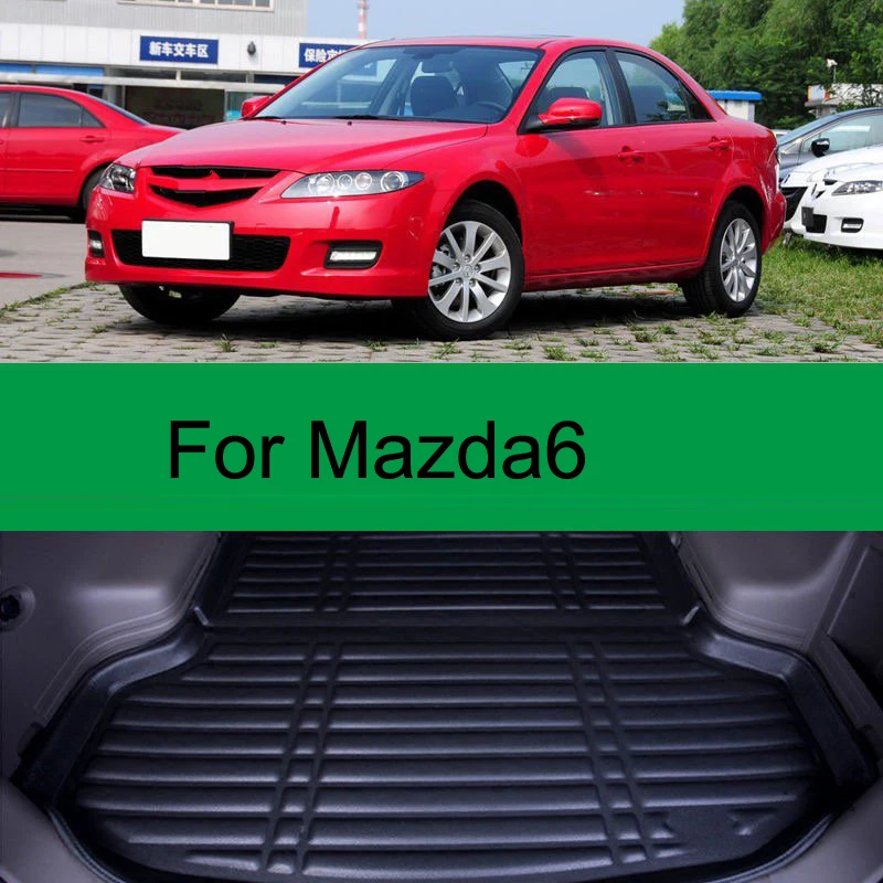Автомобильный коврик для Mazda 6 2004-2015 1 шт. коврики багажника автомобиля салона