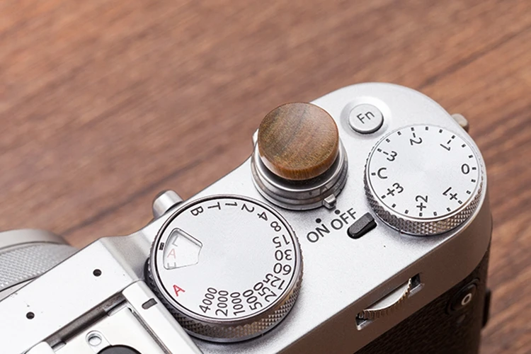 Деревянная вогнутая поверхность кнопка спуска затвора для Fujifilm X100F XT30 20 XPRO2XE3 M10P Fuji X100F