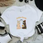 Топ женский с принтом богини солнца, Повседневная Базовая футболка в стиле Харадзюку, с круглым вырезом и коротким рукавом для девушек, Прямая поставка