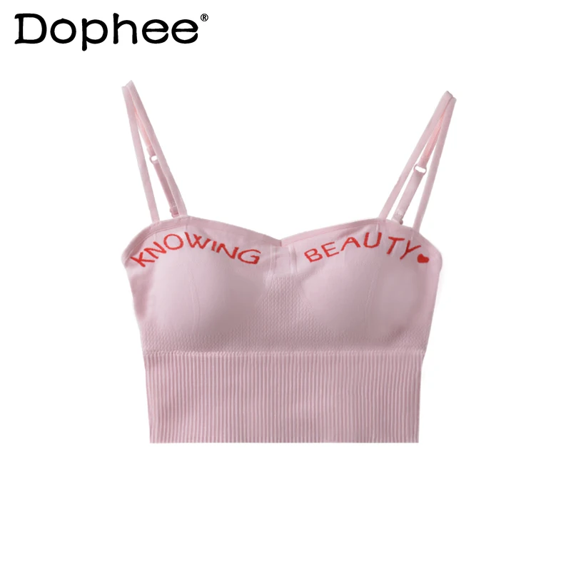 

Женский короткий топ на бретельках, элегантная Трикотажная майка во французском стиле, лето 2021