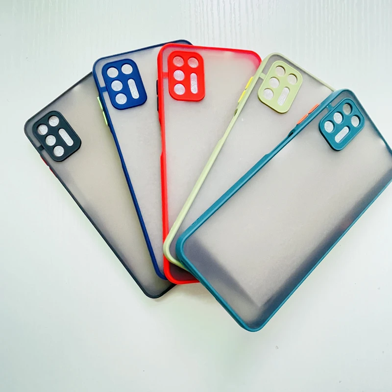 

For Motorola G9 Plus Case Protection Shockproof Phone Case Moto G8 play Matte Back Cover Moto E6 Play G9 G60 G30 G20 G10 Cases
