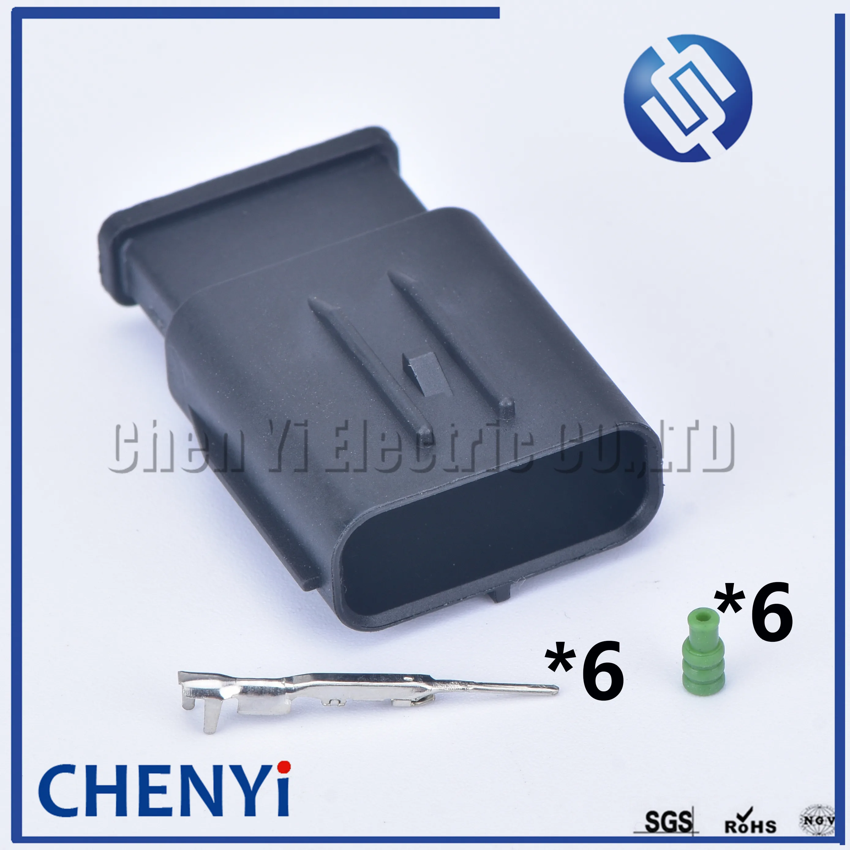 6-контактный sumitomo датчик турбины для кондиционера соединитель жгута проводов