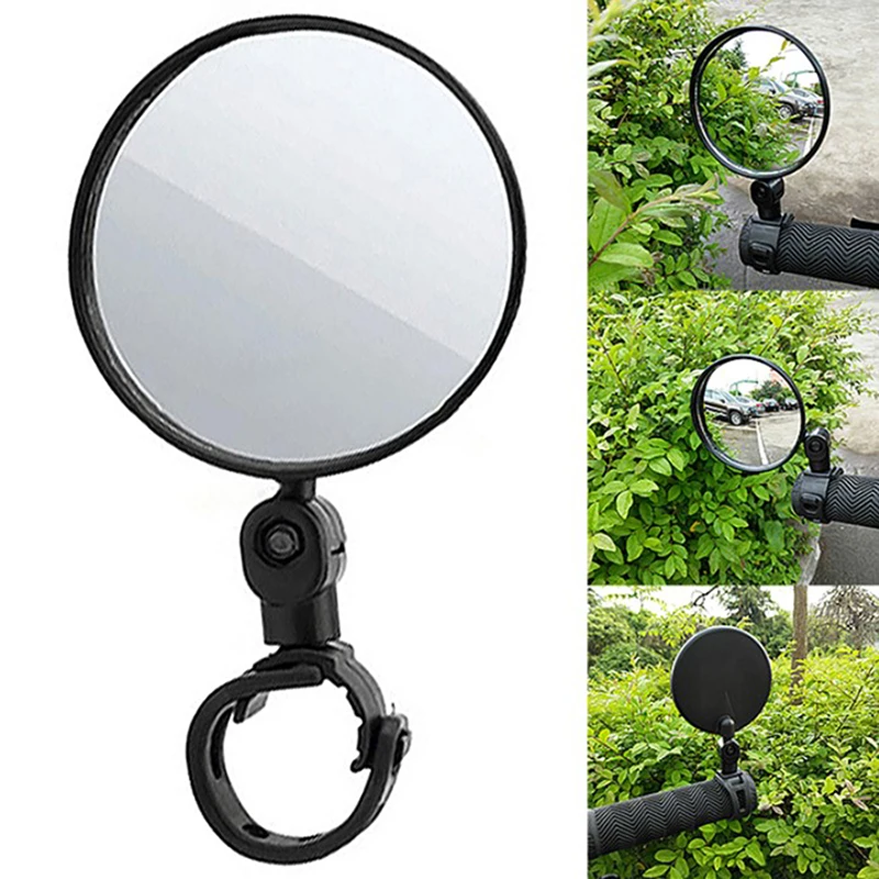 

360° Rotation Bicycle Rear View Mirrors Cycling Wide Range Back Sight Mirror