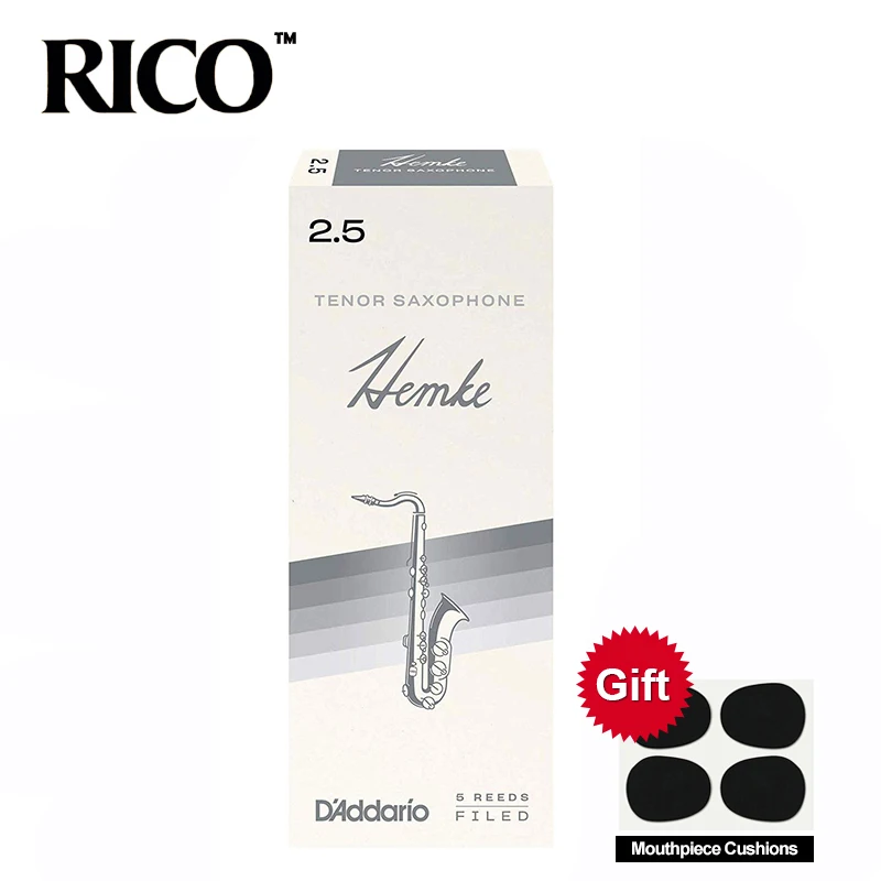 RICO Hemke тенор Sax тростники/Саксофон Bb язычки Strength 2 0 # 5 3 коробка из 5|saxophone tenor reeds|reed