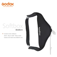 godox softbox 80x80 cm diffuser reflector for speedlite flash light professional photo studio camera flash fit bowens elinchrom