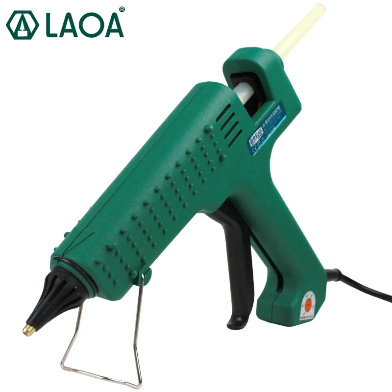LAOA 150W Hot Melt Glue Gun, Adjustable Temperature, Paper Sticking Hairpin Pu Flower Grafting Repair Hot Air Gun DIY Tool
