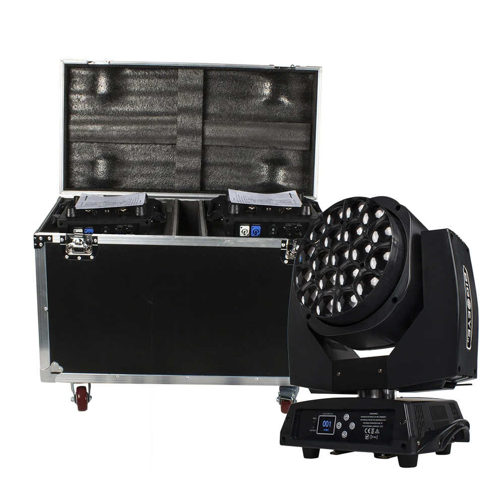 Чехол с подвижным лучом 19x15 Вт 4 в 1|Эффект освещения сцены| |