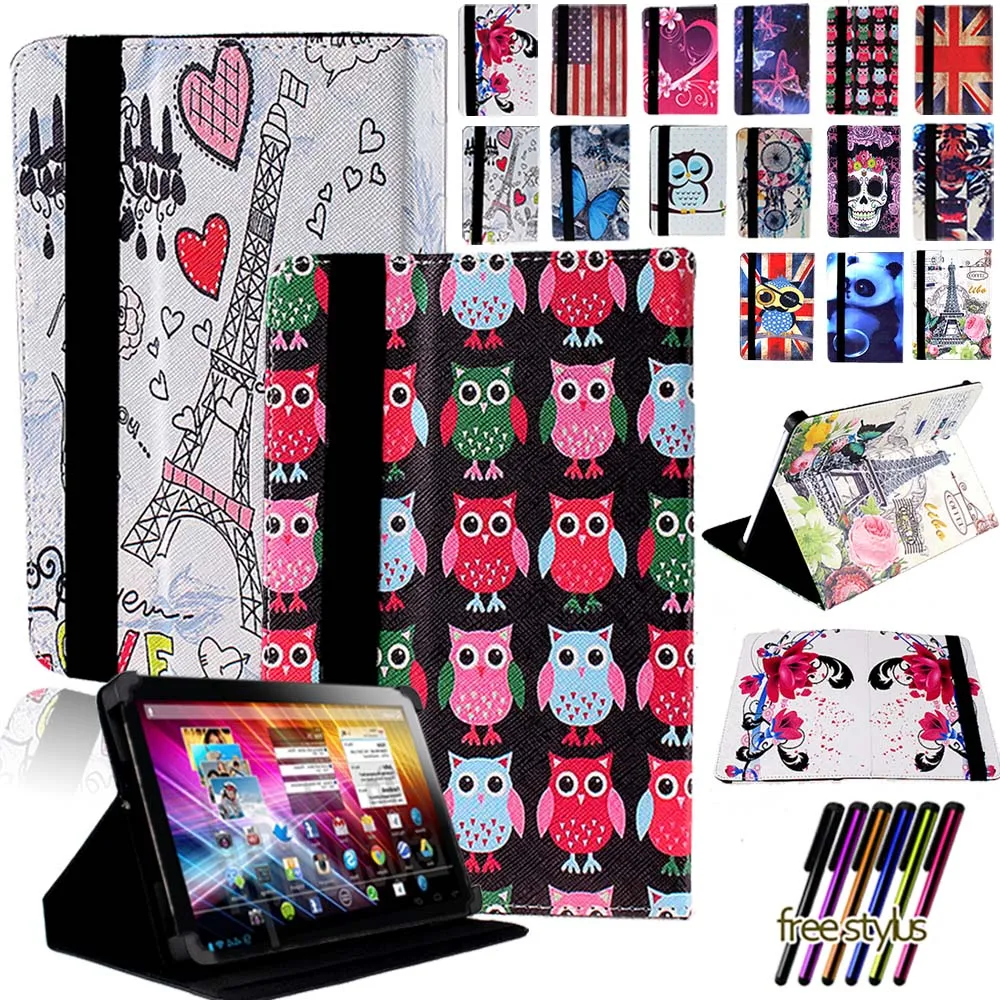 

Universal Case for GoTab GW7/GT785X/GT9X/GW10/GBT10 Anti-collision Four Corner Protection Stand Folding Cover+Free stylus