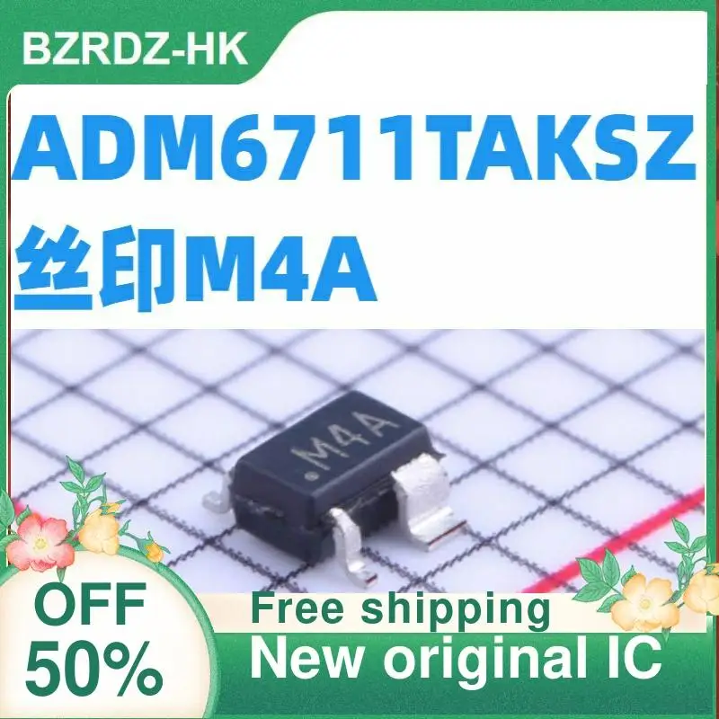 

Новая Оригинальная интегральная схема, 1-20 шт. Φ ADM6711TAKSZ M4A