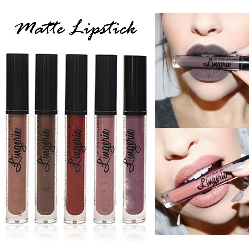 Новинка фирменная губная помада макияж матовая для губ коричневый телесного