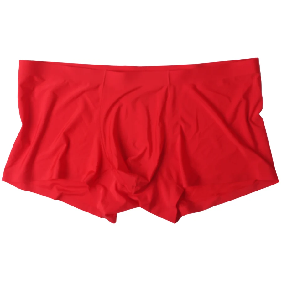 Бесшовные мужские боксеры мягкое Мужское нижнее белье Cueca Masculina боксеры спандекс 3D промежность боксеры нейлоновые трусы мужские шорты слипы 00806